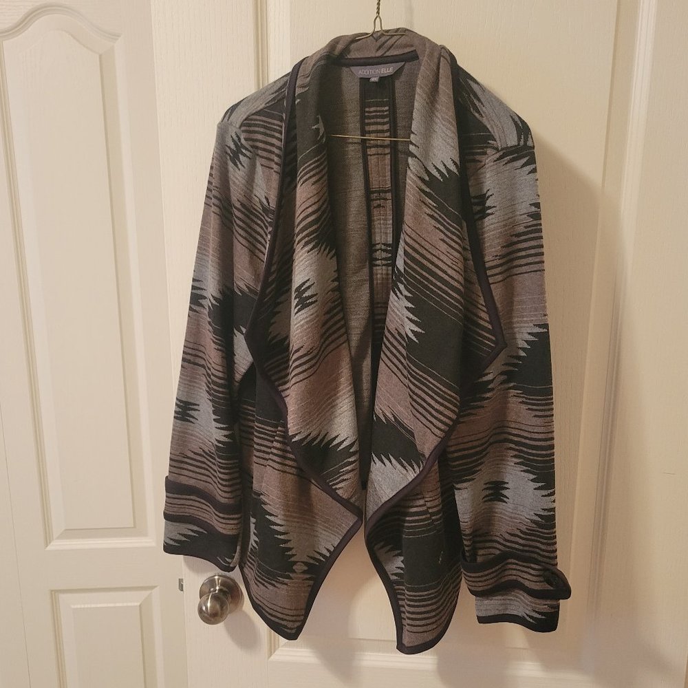 Aztec waterfall blazer